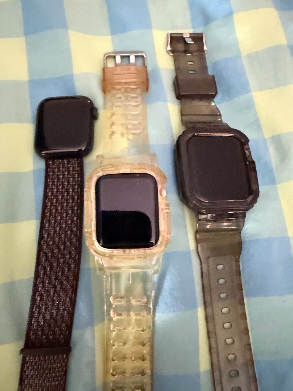 3 Apple Watches